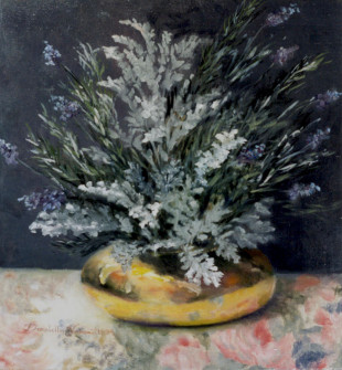 1999 (#120)
oil on canvas 16"x15"