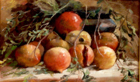 2001 (#137)
Oil on canvas 10"x16"