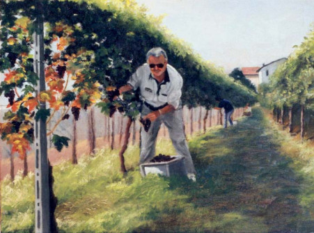 2001 (#214)
Oil on canvas 18"x24"
cm. 46 x 61