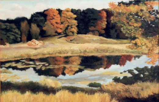 2001 (#216)
Oil on canvas 16"x24"
cm. 60 x 40