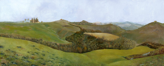 2003 (#226)
oil on canvas 21"x48"