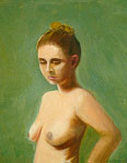1998 (#313)
Oil on canvas 14"x12"