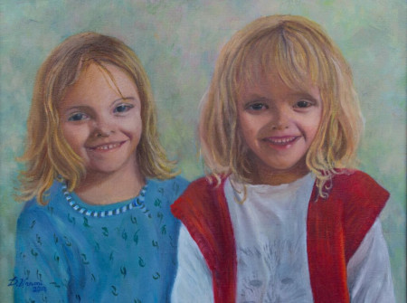2017 (# 408) Oil on canvas (50 x 40 cm.)