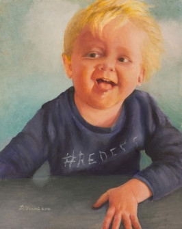 2017 (#407) Oil on Canvas (50 x 60 cm.)