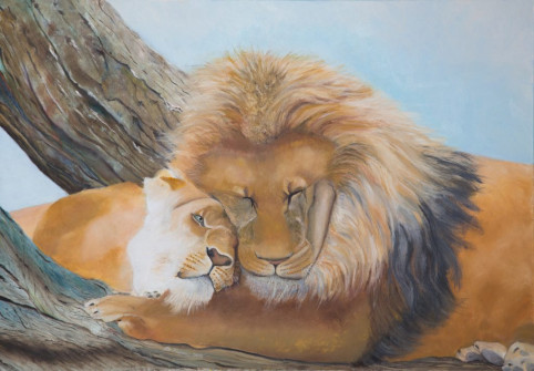 2015 (#600) Oil on Canvas (80 x 50 cm.)