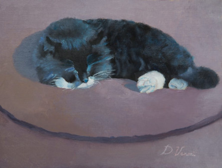2017 (#603) Oil on canvas (40 x 30 cm.)