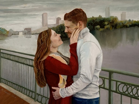 2019 (# 423) Oil on Canvas (60 x 80 cm)