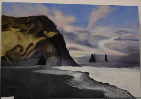 No. 286 2022 paesaggio Oil on Canvas 60 x 40 cm