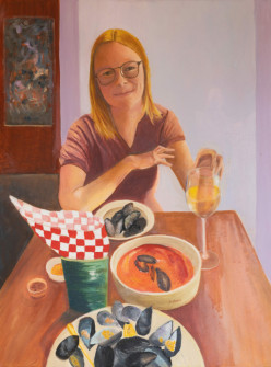 2022 (#432) Oil on canvas Cm 60 x 80