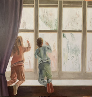 2023 (#436) Oil on Canvas (80 x 80 cm.)