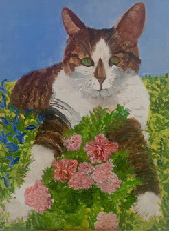 2024 (#605) Oil on Canvas (cm. 40 x 60)