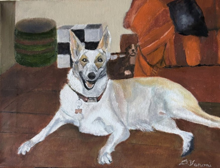 2024 (#606) Oil on Canvas (cm. 40 x 30)