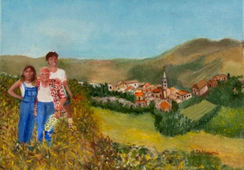2024 (#292) Oil on Canvas (cm. 40 x 30)