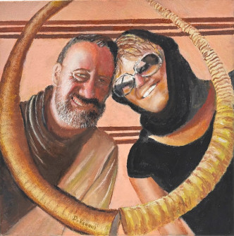 2025 (#447) Oil on Canvas (cm. 30 x 30)