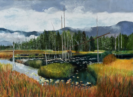 2025 (#295) Oil on Canvas (50 x 80 cm.)