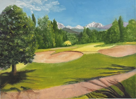 2025 (#294) Oil on Canvas (30 x 40 cm.)