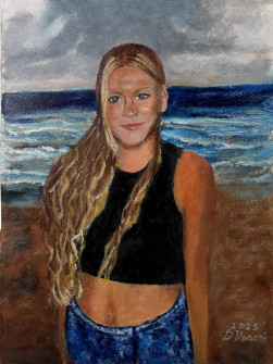 2025 (#448) Oil on Canvas (28 x 23 cm.)