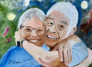 Abbraccio Marti e Mamma
