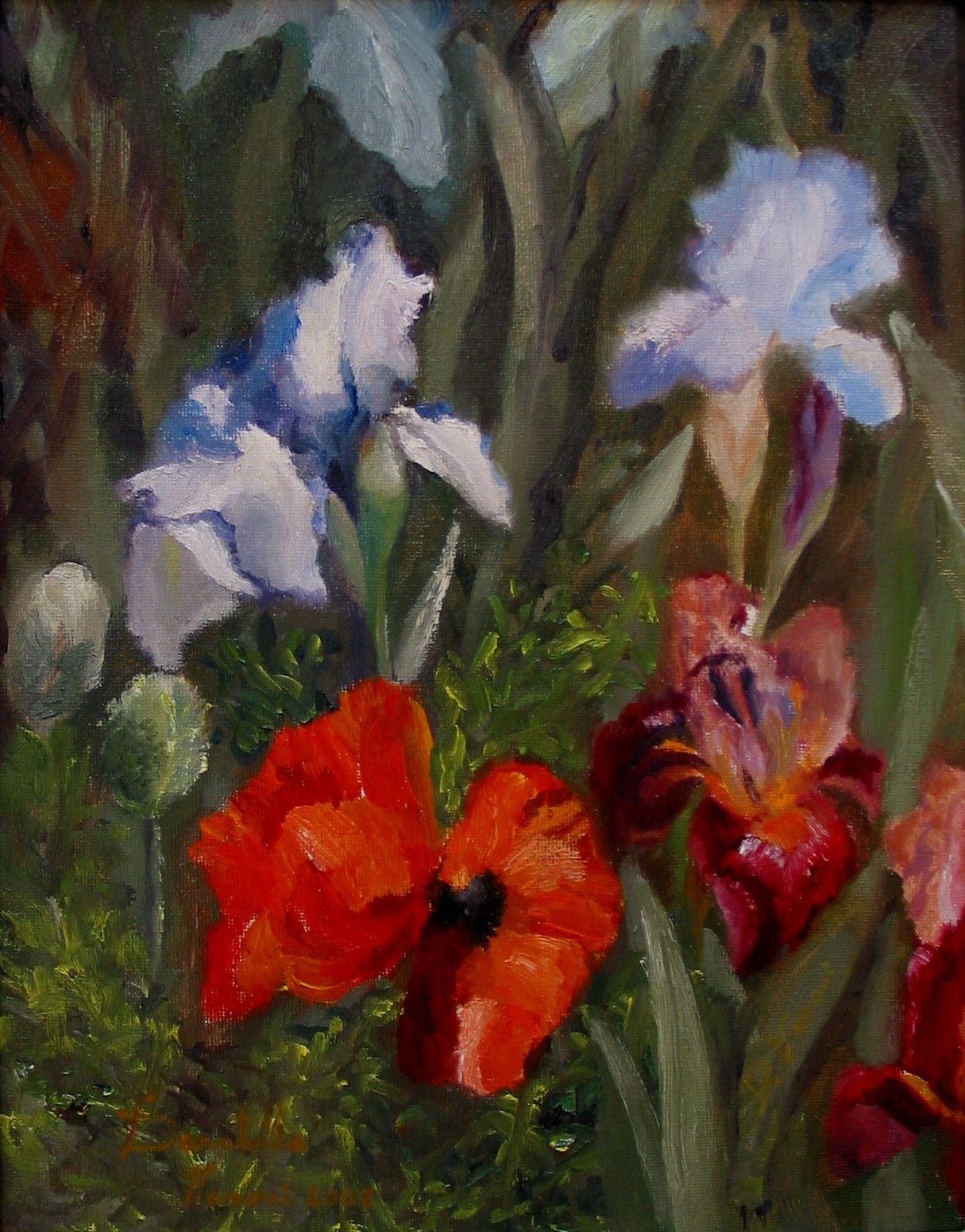 2002 (#162)
oil on canvas 13"x11"