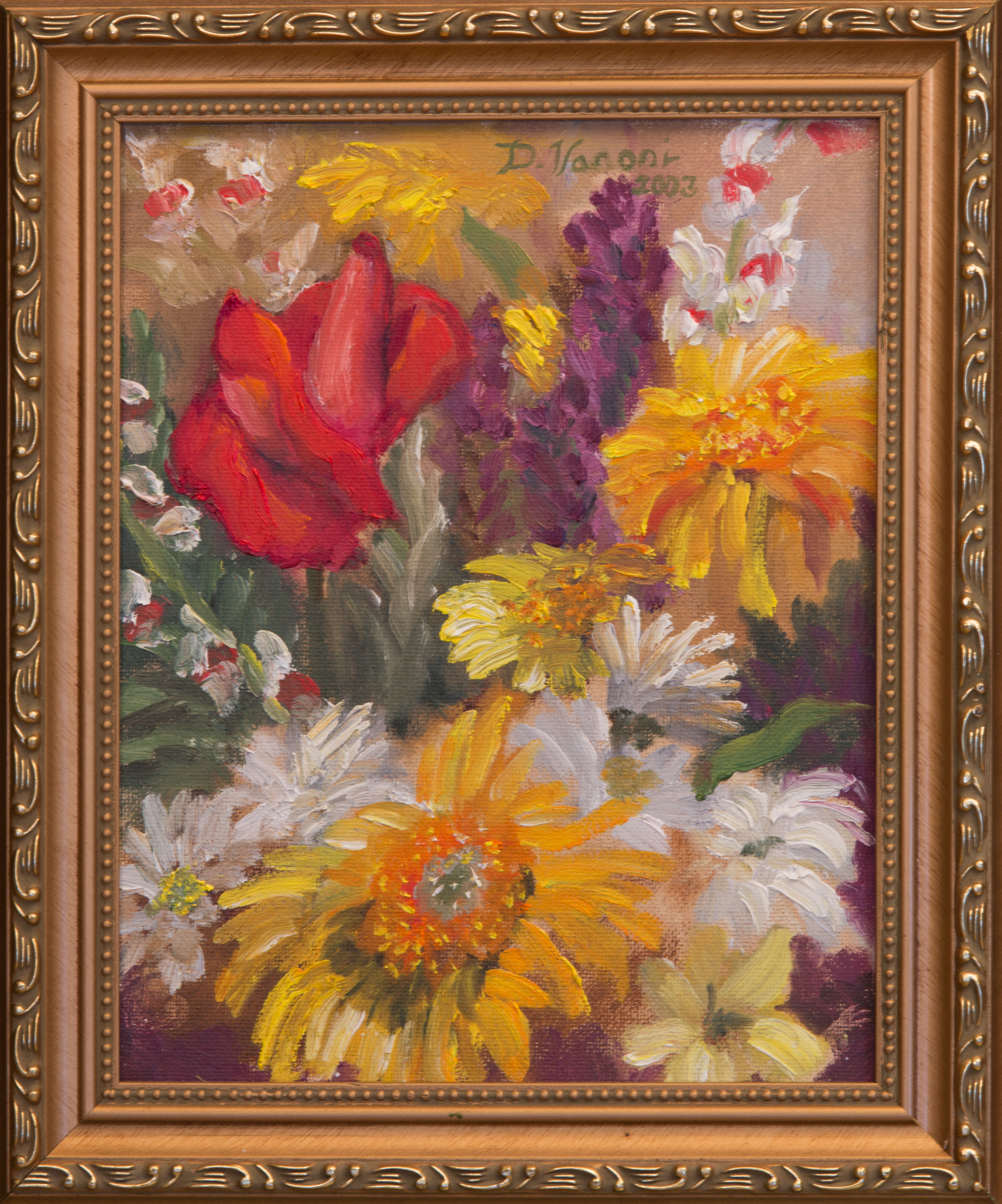 2003 (#123) Oil no Canvas 8” x 10” (24.4 x 19 cm)