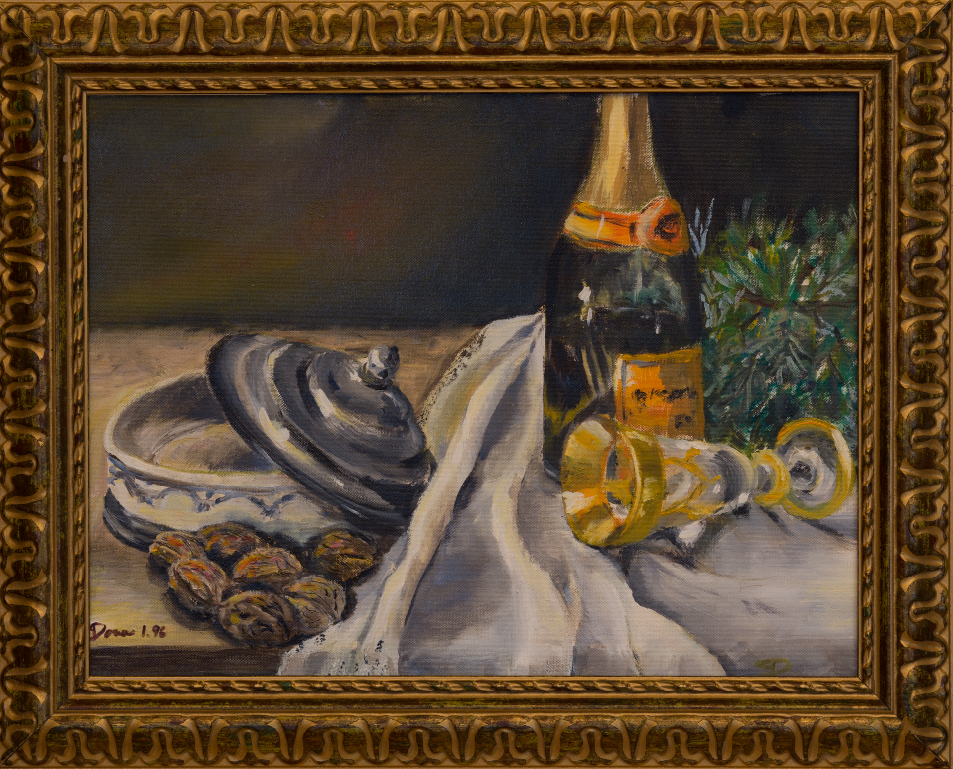 (#181) Oil on Canvas (42.5 x 32 cm)