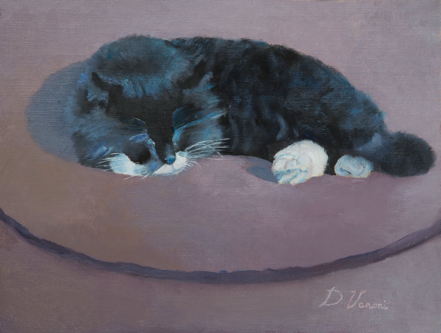 2017 (#603) Oil on canvas (40 x 30 cm.)