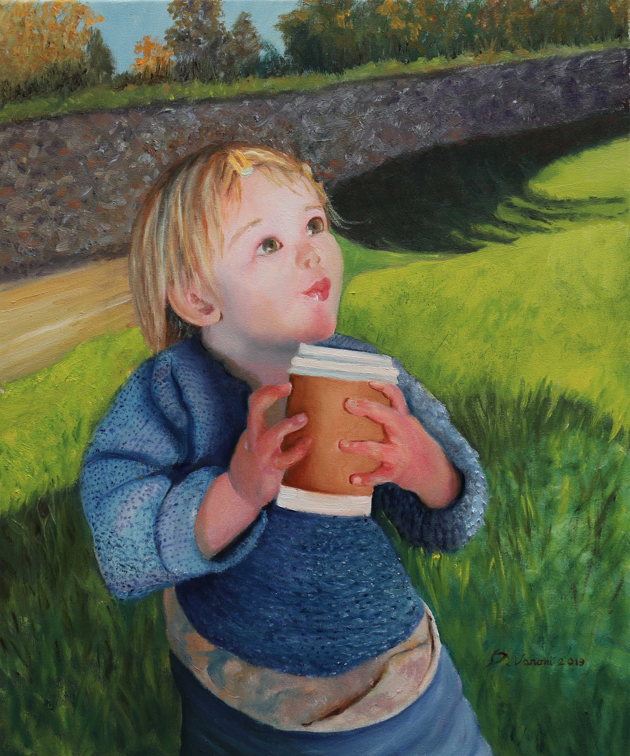 2019 (#419) Oil on canvas 19 3/4 x 23 5/8" (50 x 60 cm.)