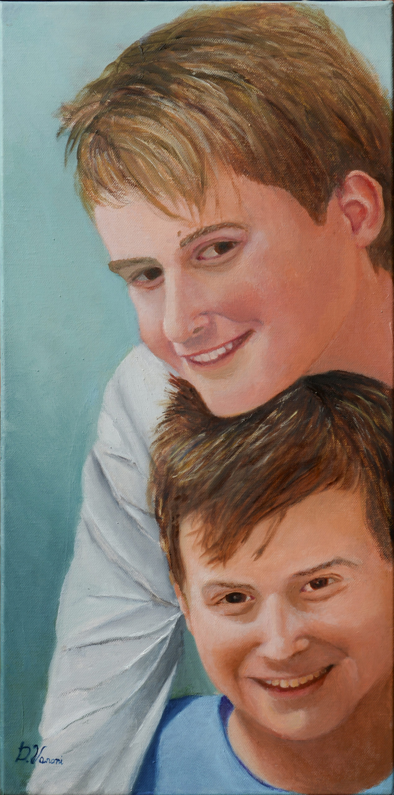 2019 Christmas (#425) Oil on Canvas (cm.30 x 60)