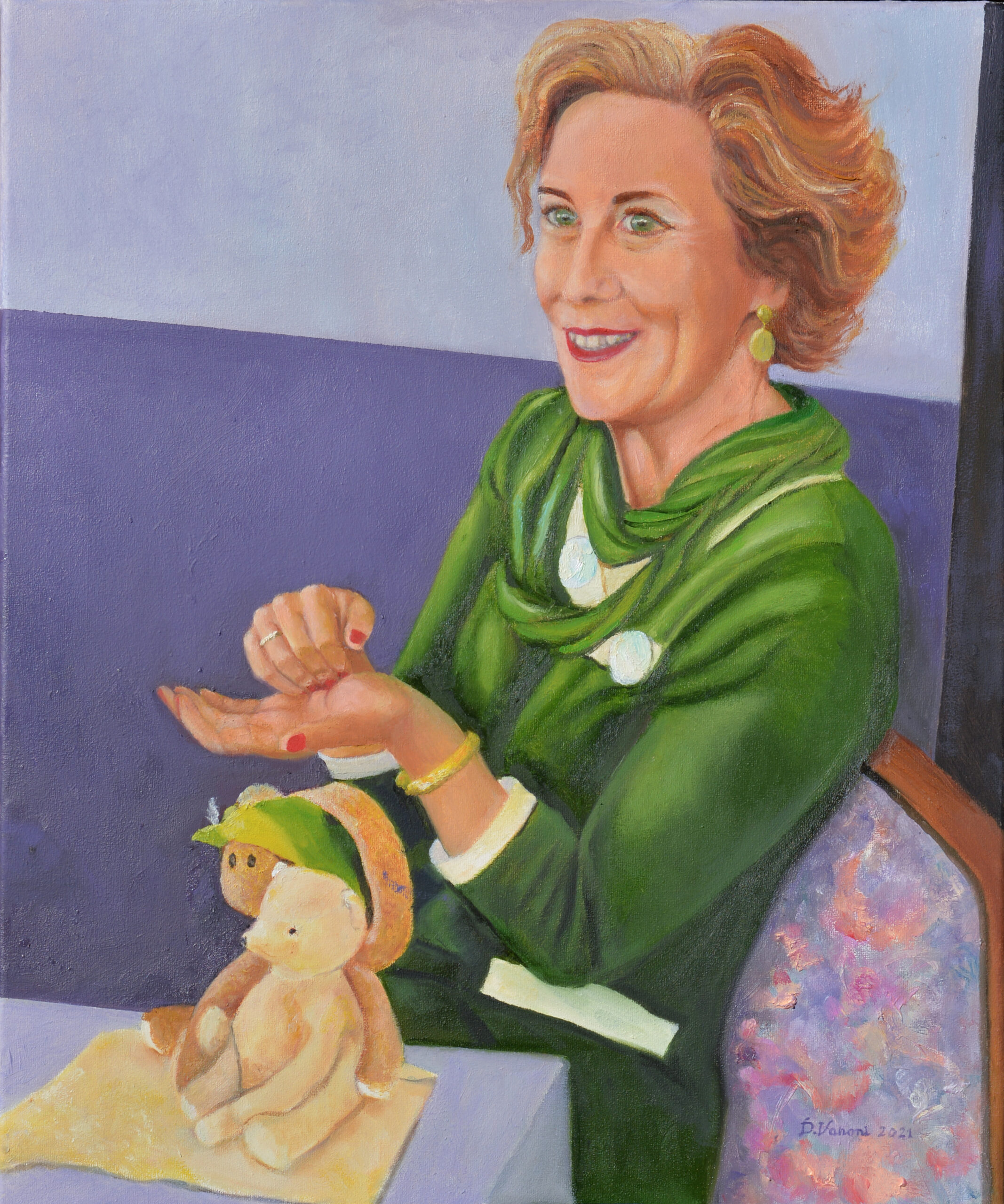 2021 (#426) Oil on canvas 50 x 60 cm