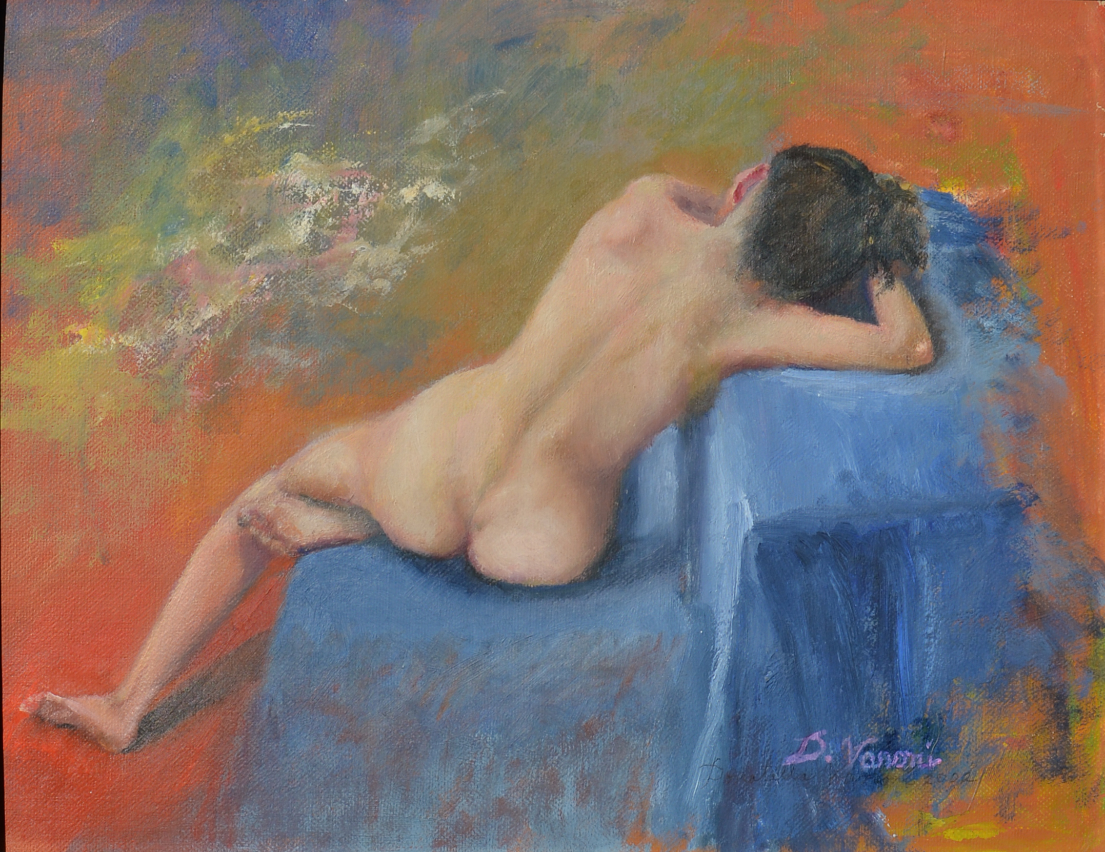 2003 (#428) Oil on canvas 14" x 10.5"