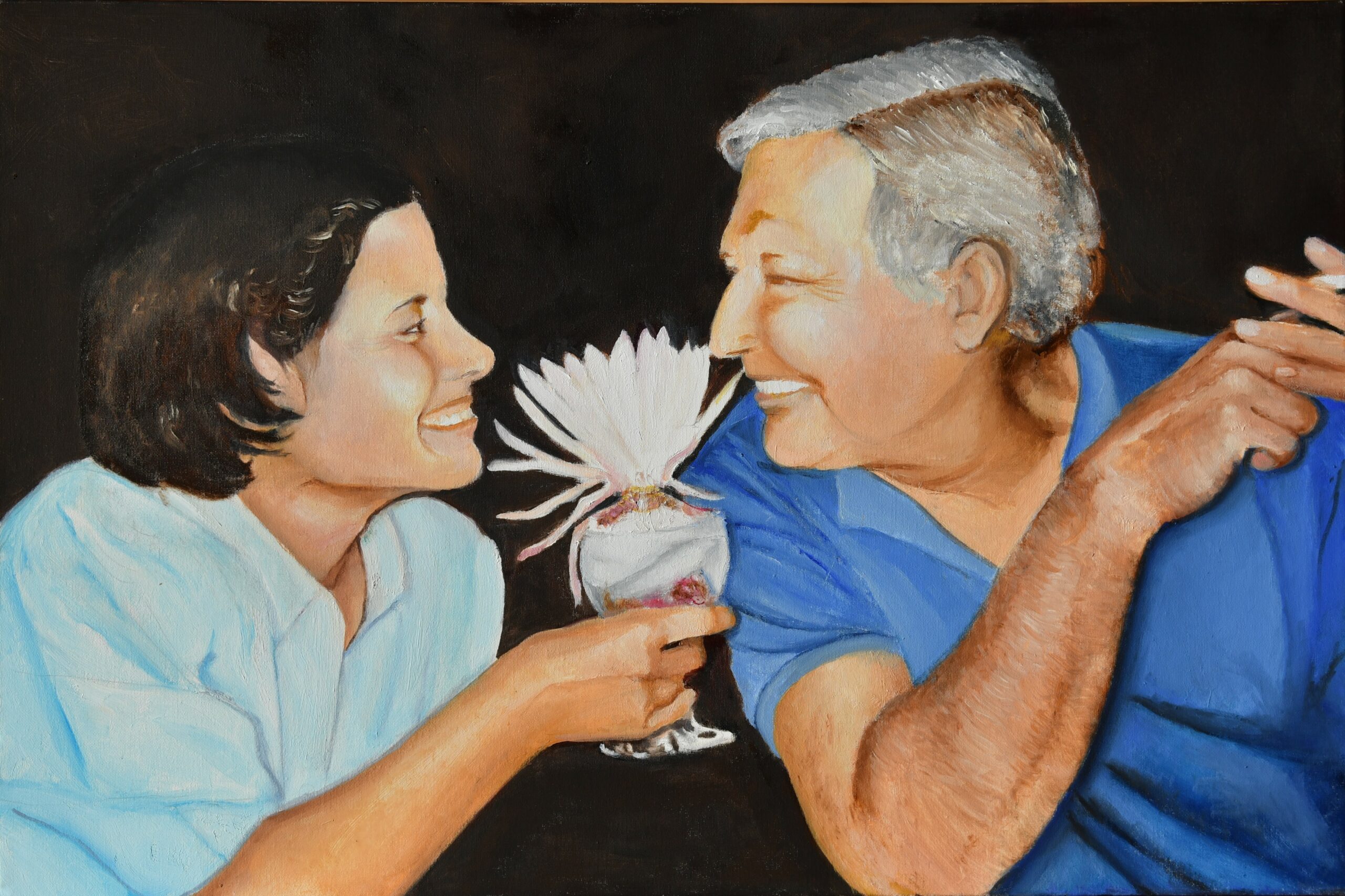 2021 (#429)  Oil on Canvas cm 60 x 40 Portrait